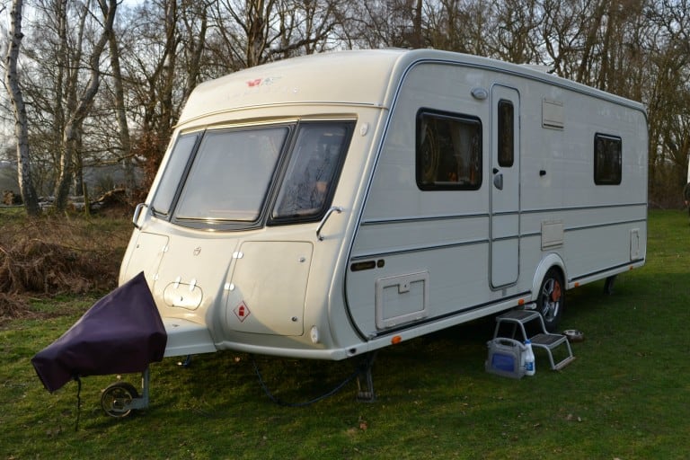 Tin Box 2 a Vanmaster Applause caravan