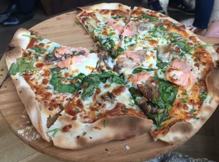 Pizza at The Stable Winchester