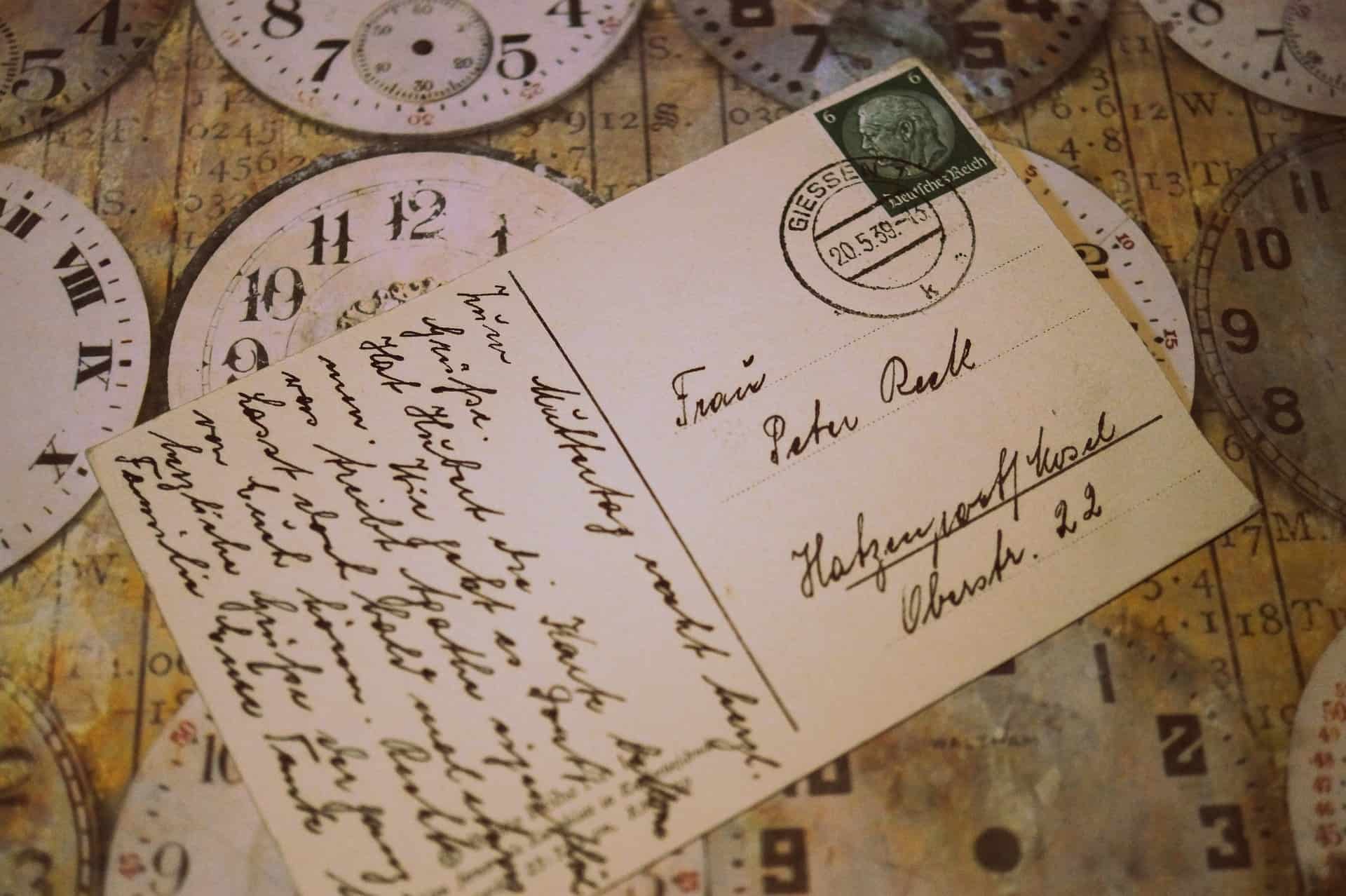 Old postcard - is the postcard dead?