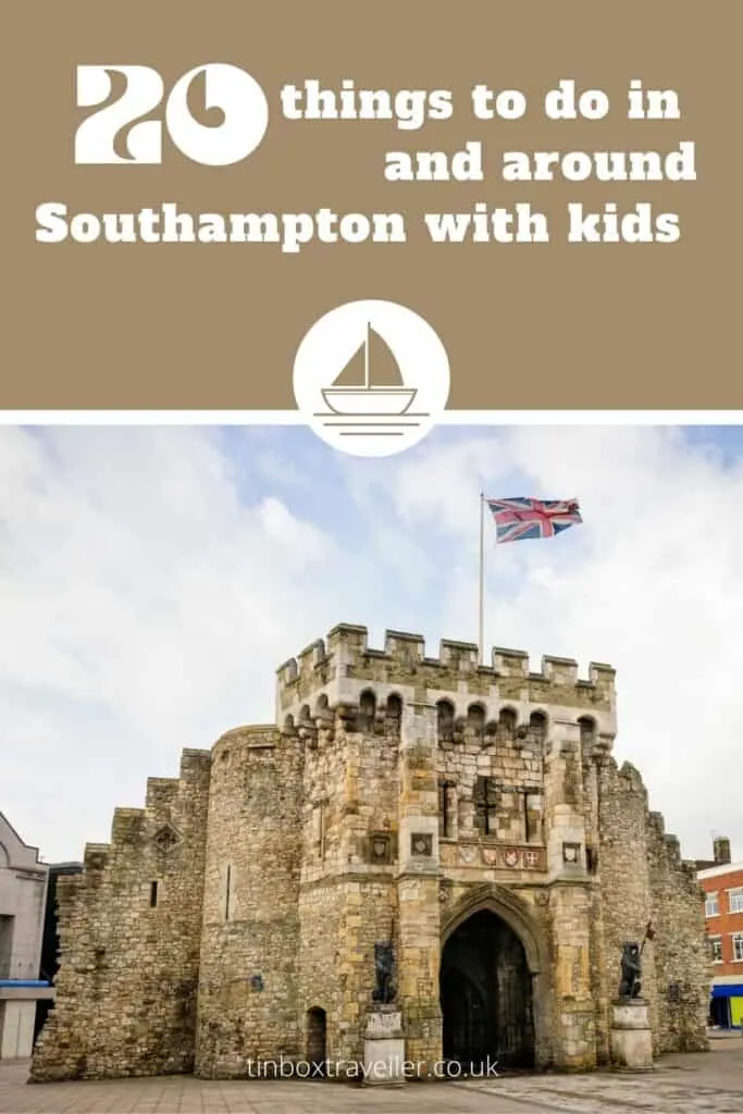 Visiting Britain's Sea City with your brood? Here's my guide to fun family attractions, activities and things to do in and around Southampton with kids #Southampton #UK #England #daysout #thingstodo #family #kids #children #visit #TinBoxTraveller