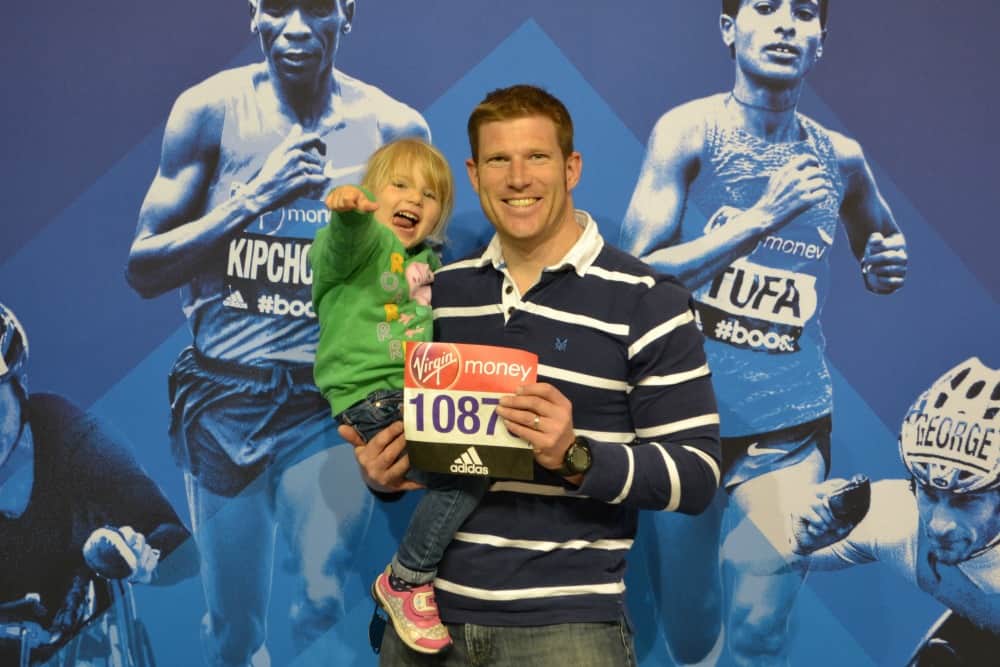 The London Marathon exhibition - family trip to London