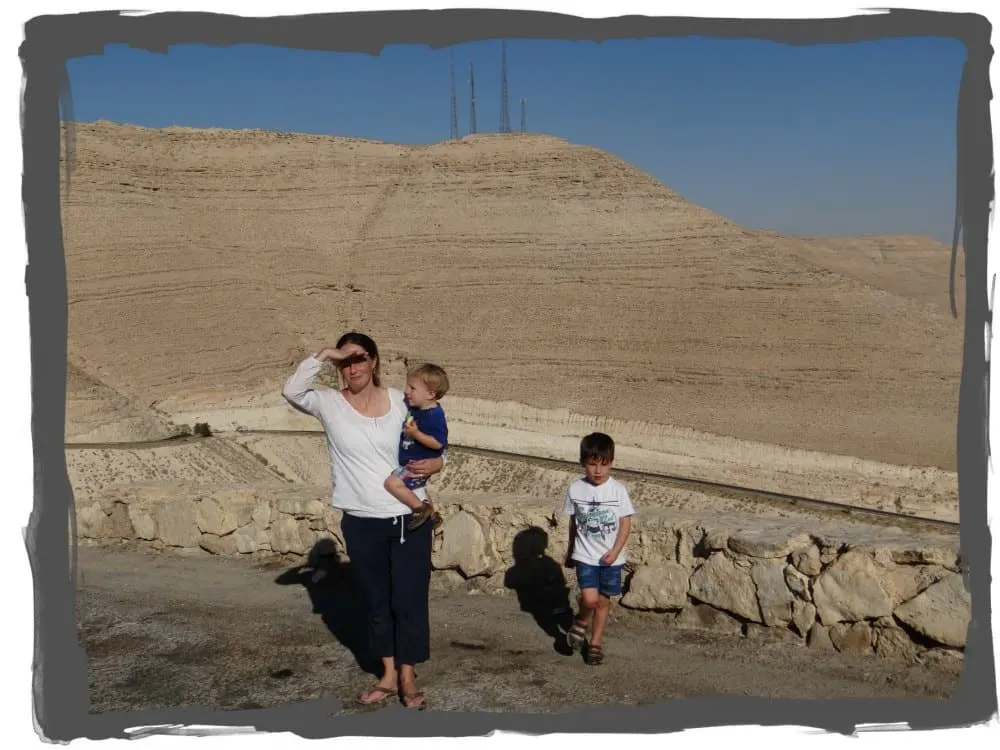 A memory from Jo Jacks Travels road trip through Jordan as shared with Tin Box Traveller's Travel Timehop series