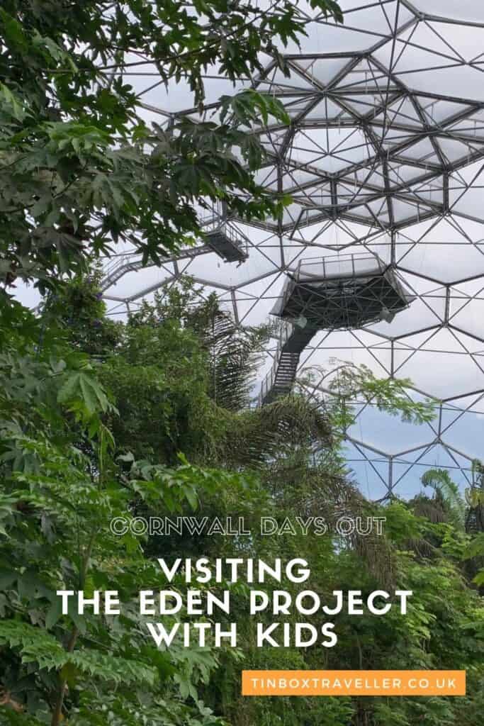 The Eden Project is an extraordinary day out in Cornwall that we have enjoyed several times. Here's what you need to know about visiting in 2020 and beyond #Cornwall #England #UK #daysout #thingstodo #TinBoxTraveller #Eden #Project #domes #biome #rainyday #dogfriendly 