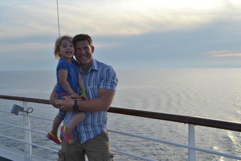 Tin Box Tot and Mr Tin Box Vista sunset