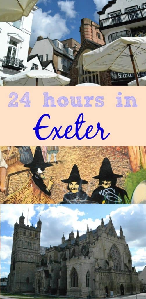 A guide to great places to eat, the sights to see and where to stay when you have 24 hours in Exeter - a city break in Devon's capital
