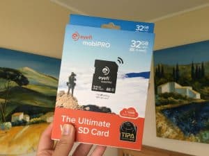 Eyefi Mobi Pro wifi camera SD card