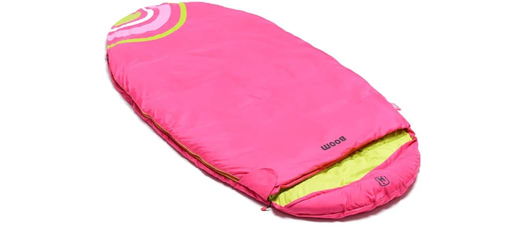 Hi Gear BOOM Girls Children Sleeping Pod Bag Pink Carry Bag Camping 