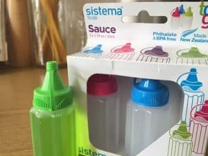 Sistema condiment bottles