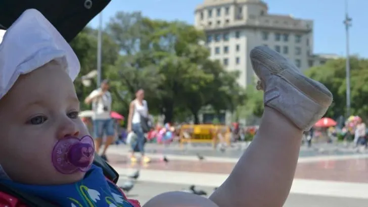 48 hours in Barcelona with a baby