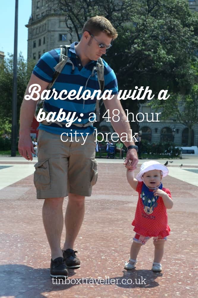 Wondering what to do in Barcelona with kids? Here's our 48 hour city break itinerary incluidng things to do and where to stay in Barcelona with a baby #Barcelona #babytravel #familyfriendly #familytravel #familytravelblog #citybreak #spain #itinerary #thingstodo #placestostay #hotel #familyattractions