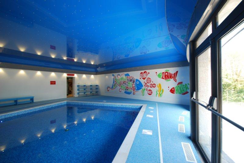 Bosinver Farm Cottages swimming pool - baby-friendly cottages