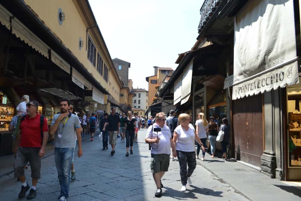 Ponte Vecchio in Florence - Florence with toddlers what to see in 4 hours