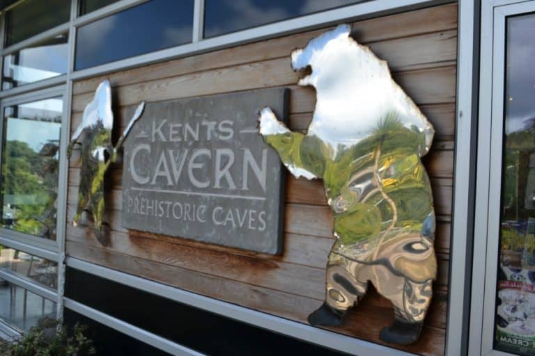 Cavern entrance at Kents Cavern: Britain's oldest ancient monument