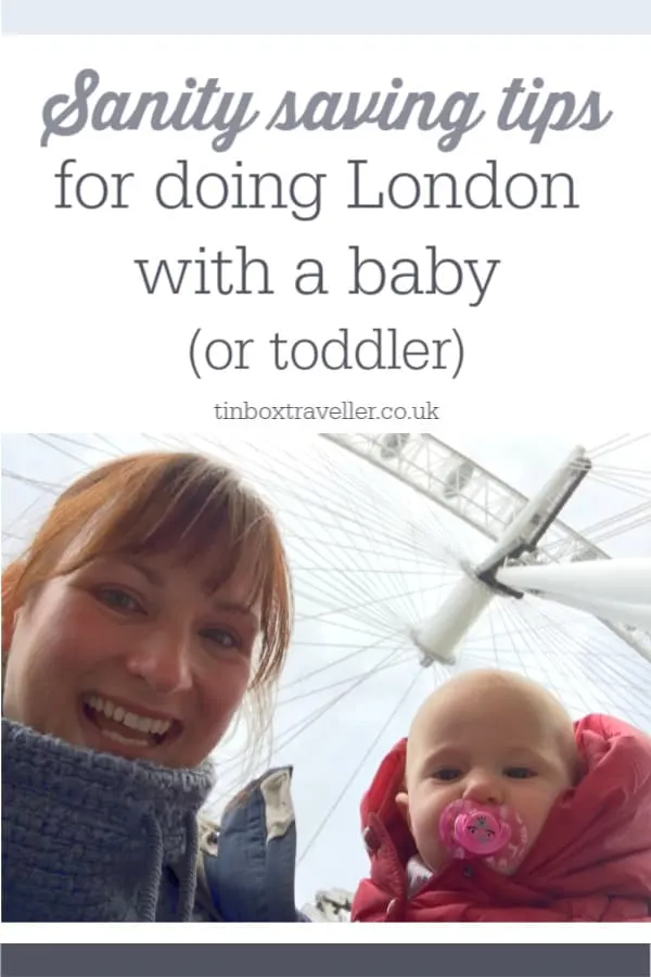 Top tips for families visiting London with a toddler or baby to help them make the most of their visit. Avoid meltdowns and enjoy your city break with kids #citybreak #travel #travelwithkids #familytravel #baby #toddler #London #England