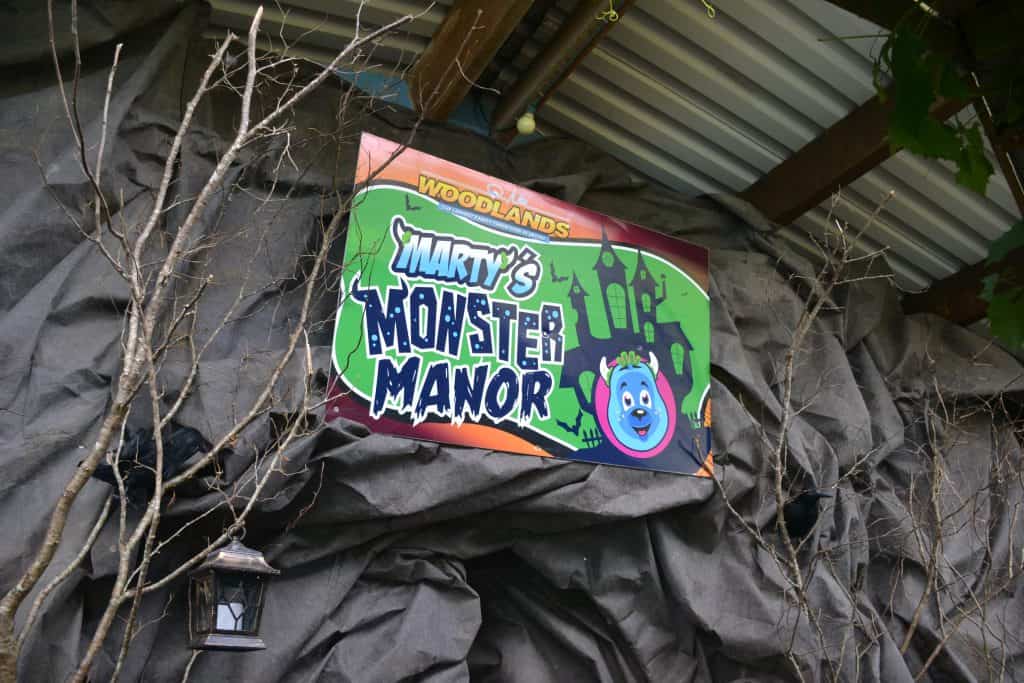 Marty's Monster Manor - Halloween at Woodlands Family Theme Park