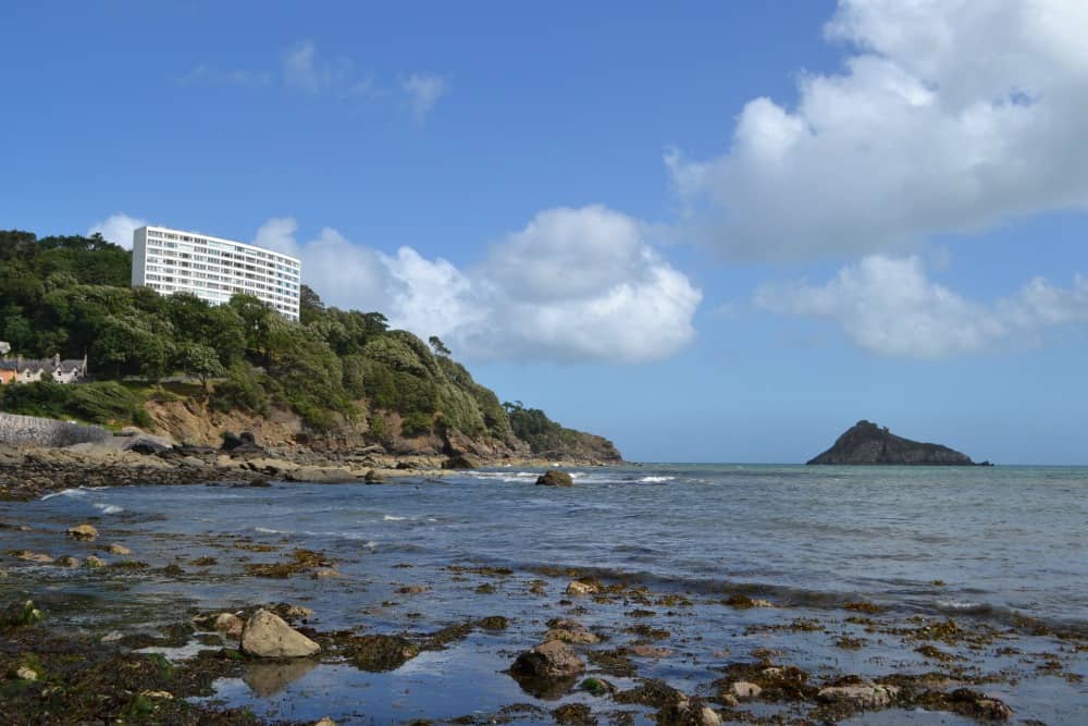 Mead foot Beach near Kents Cavern: Britain's oldest ancient monument