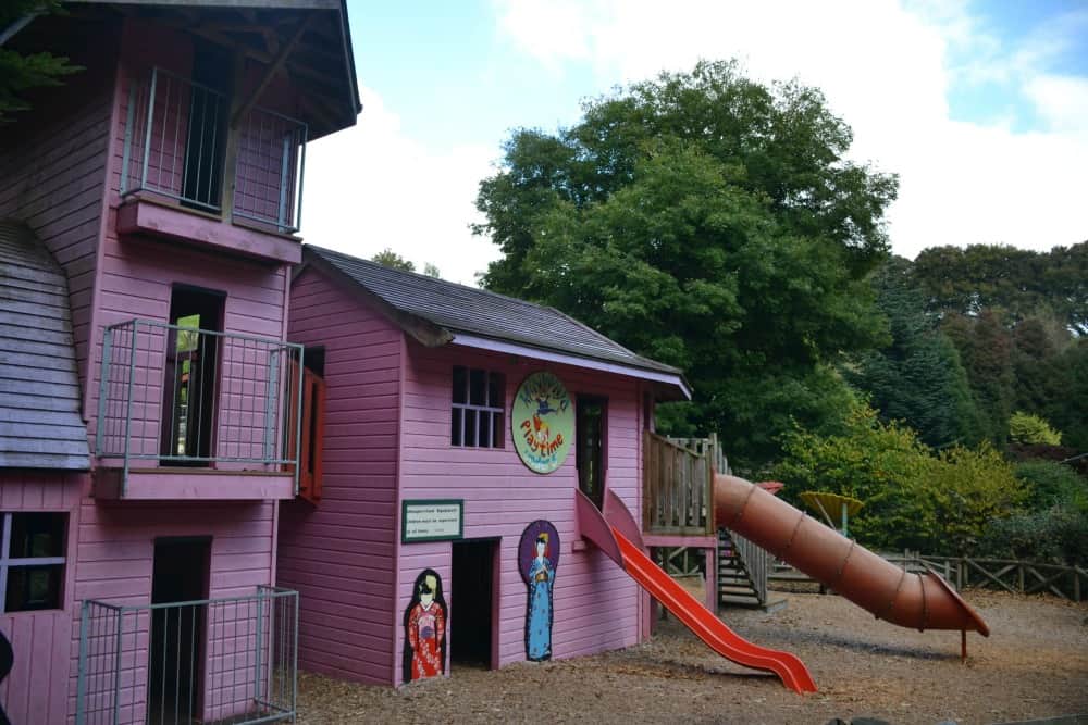 Ninja Zone playground at Woodlands Family Theme Park