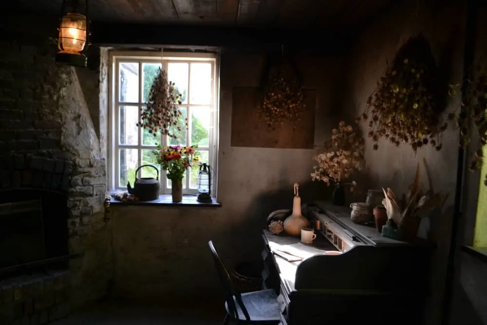 Head Gardener's Office at The Lost Gardens of Heligan - Heligan with children