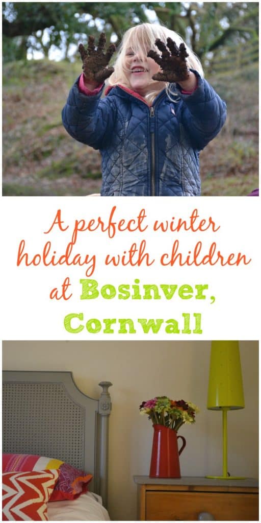 A review of a staycation at Bosinver Farm Cottages near St Austell in Cornwall, UK. Find out why Bosinver makes the perfect winter holiday with children #ad