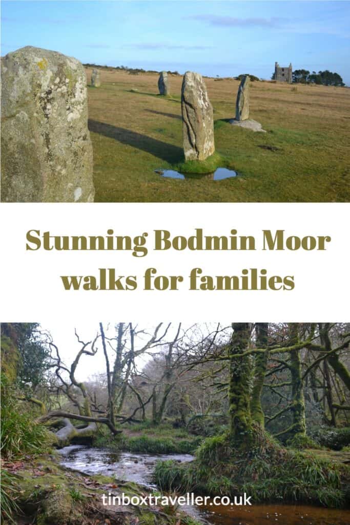See Golitha Falls and the Hurlers Stone Circles in Cornwall by taking these two Bodmin Moor walks. Both are tried and tested walks with children #walks #hikes #easy #Cornwall #travel #England #UK #outdoor #outdoors #TinBoxTraveller