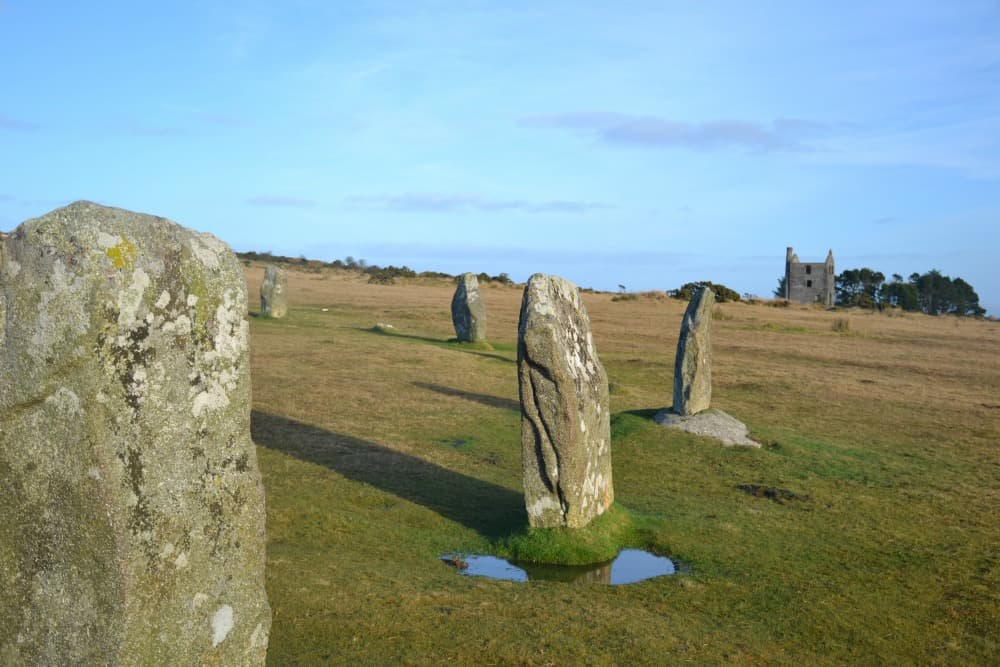 Hurlers Stone Circle at Minions - Stunning walks on Bodmin Moor for active families