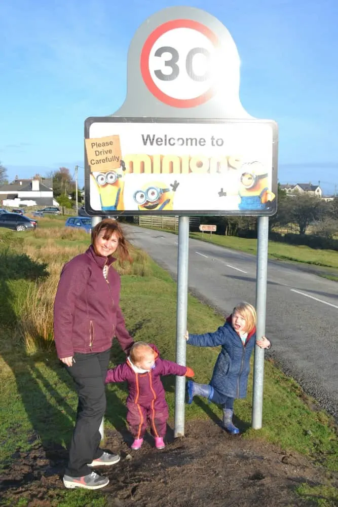 Minions village sign - Stunning walks on Bodmin Moor for active families