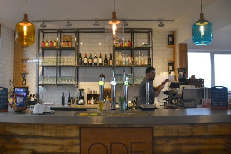 Bar in ODE&Co at Coast View Holiday Park