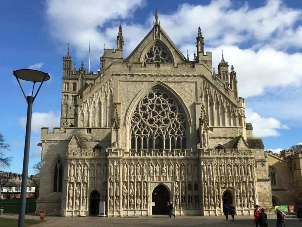 Exeter Cathedral - Tin Box Traveller Diaries February 2017