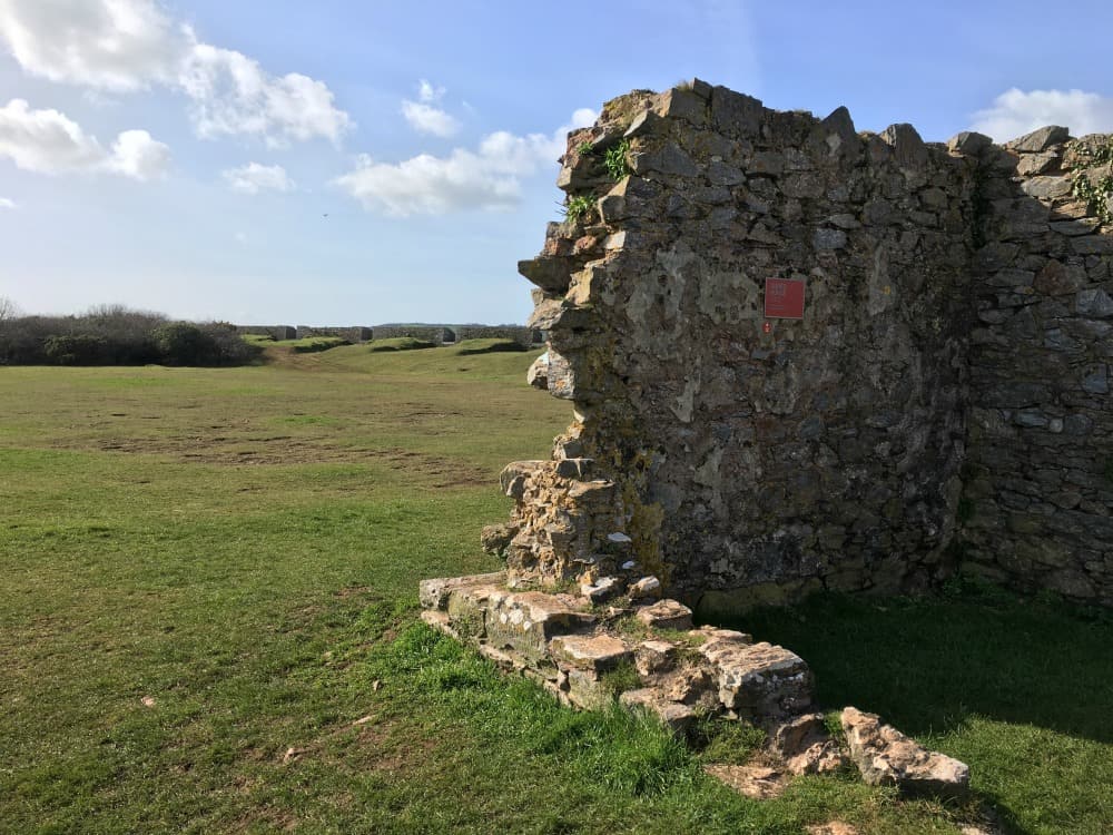 The Guard House in one of Berry Head's Napoleonic forts