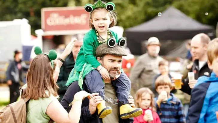 Family at Just So Festival - A survival guide for your first family festival