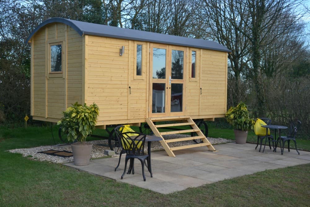 Shepards hut at Oakdown Holiday Park