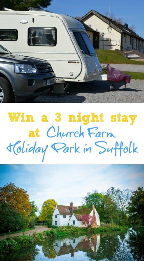 Win a 3 night stay at Church Farm Holiday Park in Suffolk Tin Box