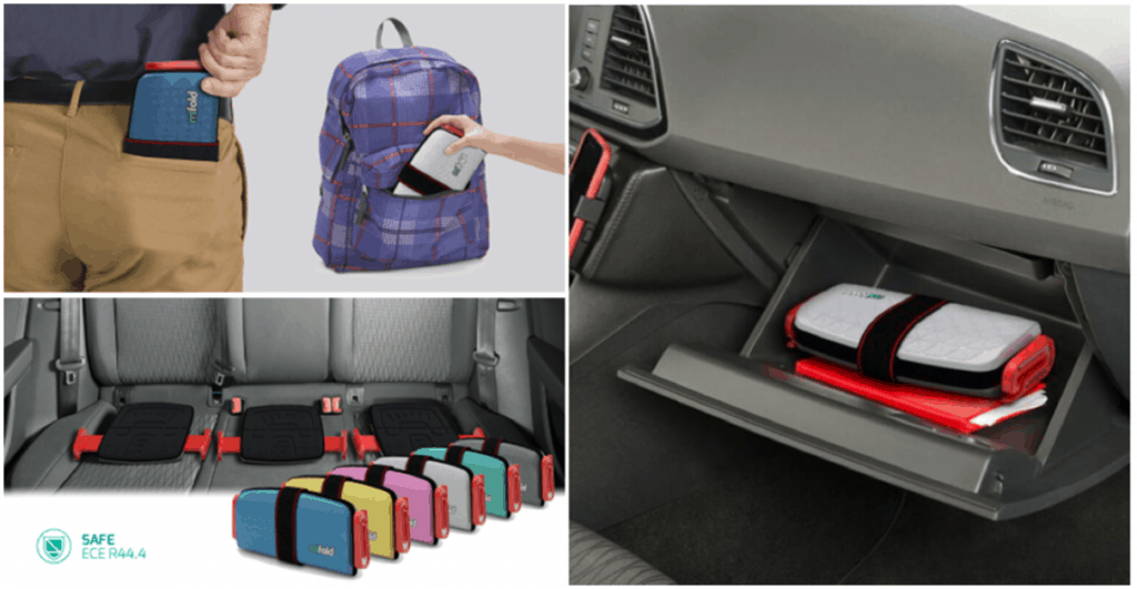 mifold - grab and go booster seat