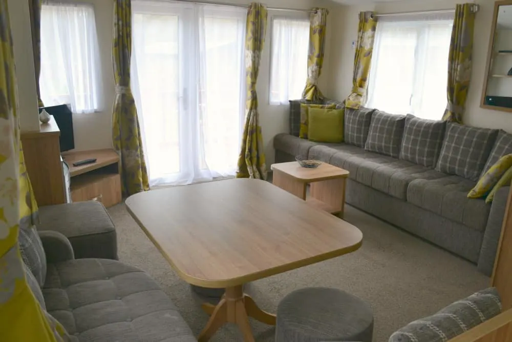 Platinum single lodge at St Ives Holiday Village - Woodland lodge resort for families: St Ives Holiday Village review