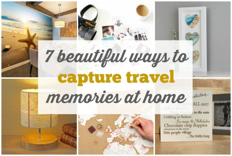 Love travel? Here's some beautiful ways to capture your travel memories at home and keep the holiday vibe going