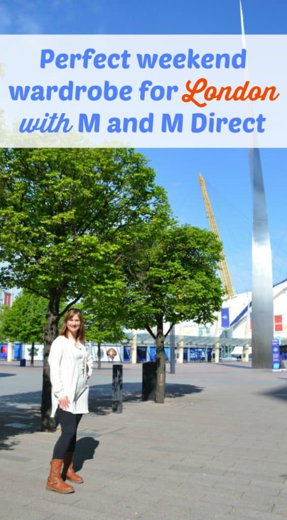 M and M Direct make it possible to bag the perfect weekend wardrobe without the need for mummy guilt. I put together two outfits for my London mini-break