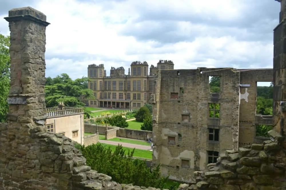 View of Hardwick Hall from Old Hall