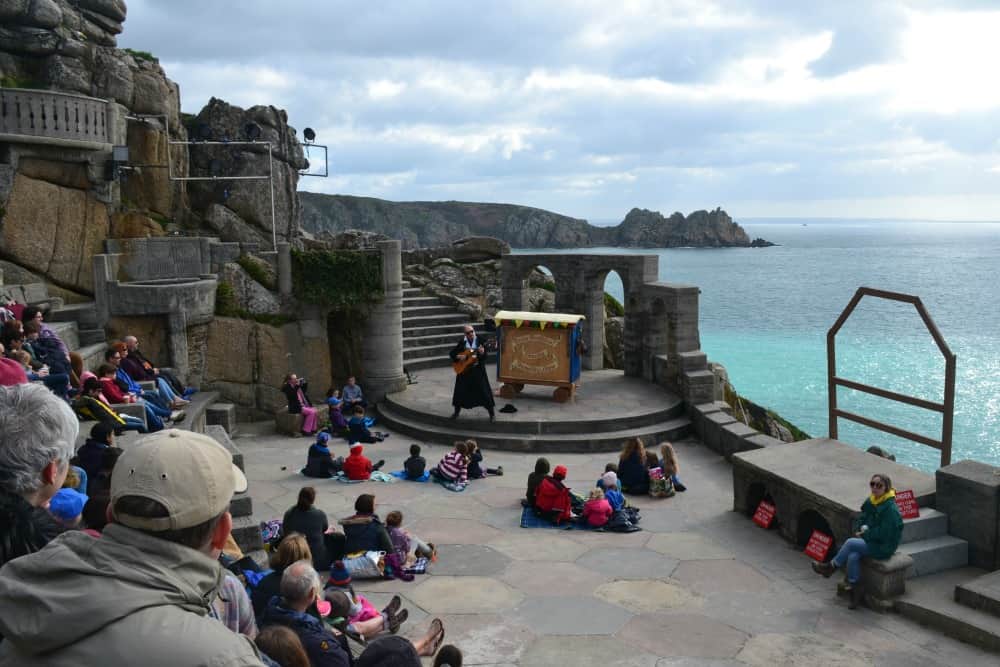 Stage At Minack Theatre 