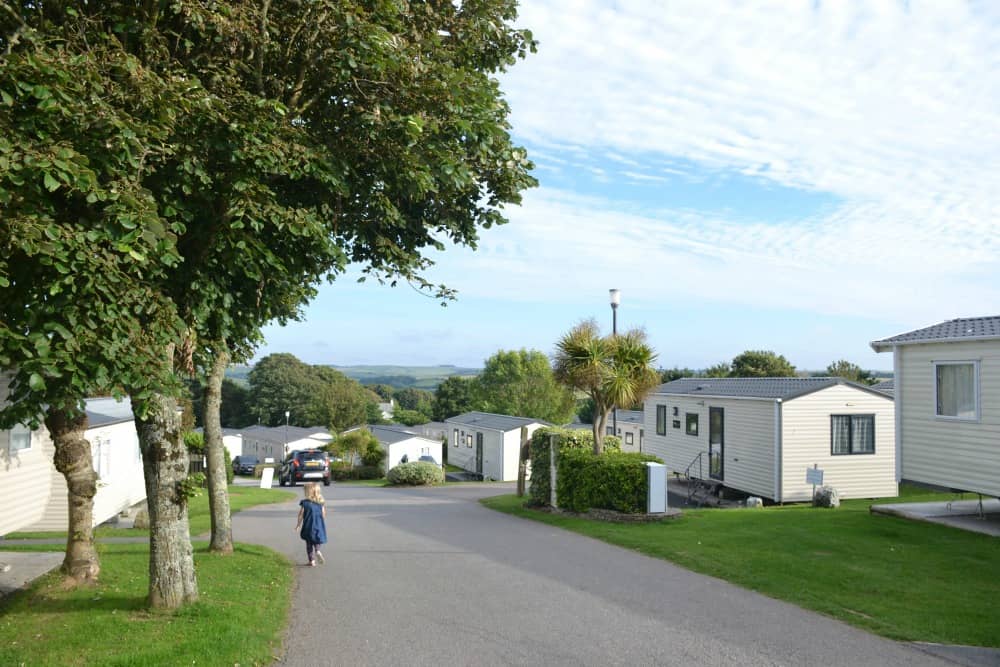 Holiday homes at Hendra Holiday Park