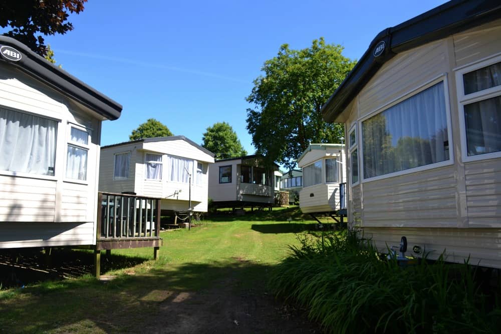Mobile homes at Andrewshayes - an East Devon holiday park review