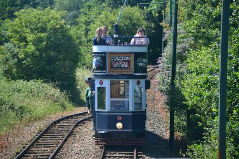 Seaton Tramway near Andrewshayes - an East Devon holiday park review
