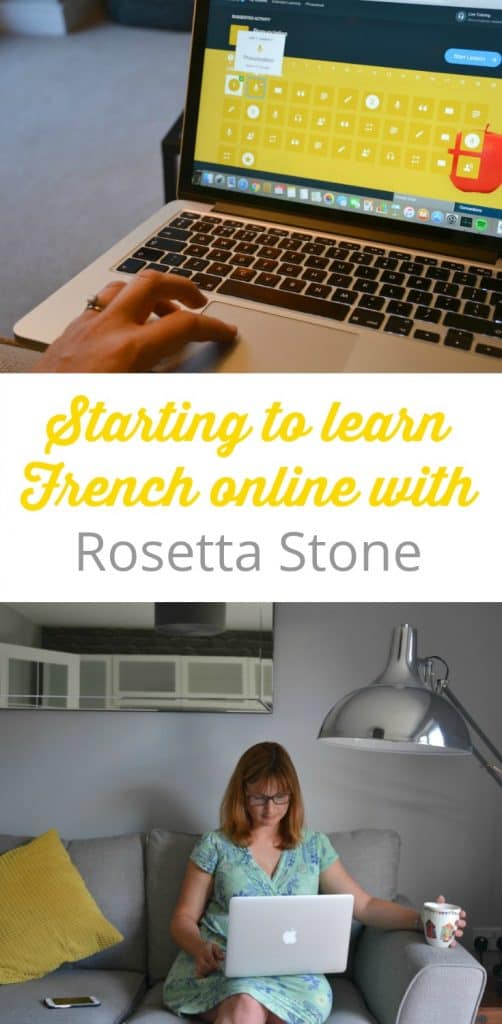 What to expect when signing up to learn French online with Rosetta Stone from set up, to how the interactive learning program works and your first lesson