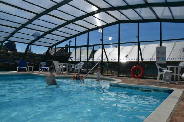 Swimming pool at Andrewshayes - an East Devon holiday park review