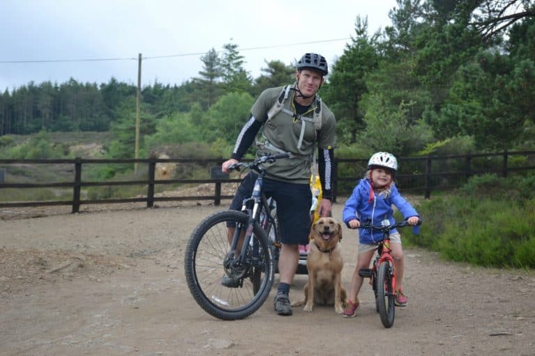 Tin Box family on Tamar Trail - Devon family cycle routes Tamar Trails with kids