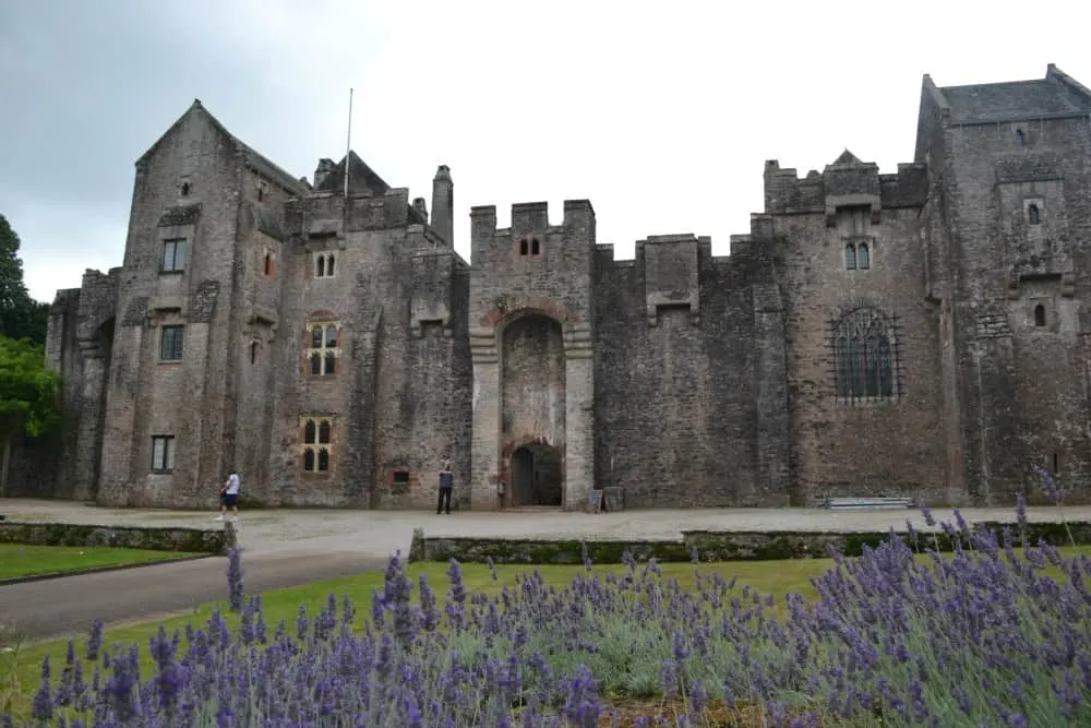 The front of Compton Castle - Compton Castle Tudor Days