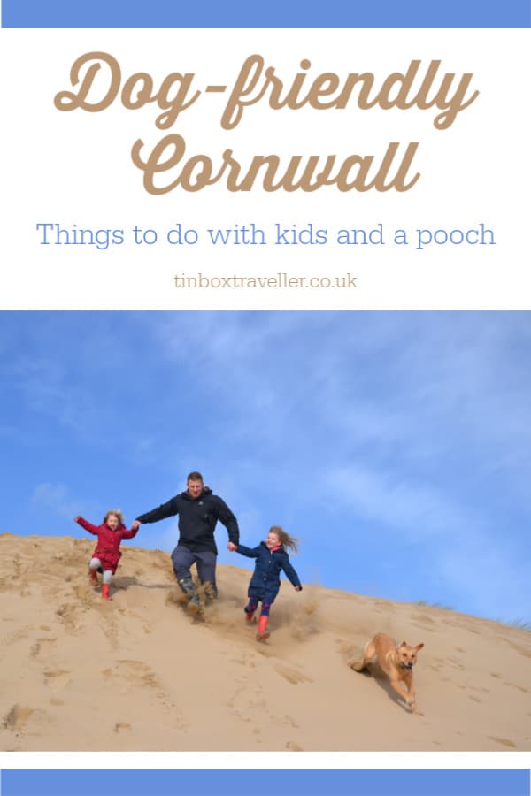 Finding good days out for kids and dogs can be a challenge. Here's a guide to attractions that will be a hit with the whole family in dog-friendly Cornwall #Dogfriendly #pet #Cornwall #England #dogfriendlyholidays #familyholiday #daysout #beaches #familyattractions #familytravel #travel #travelblog