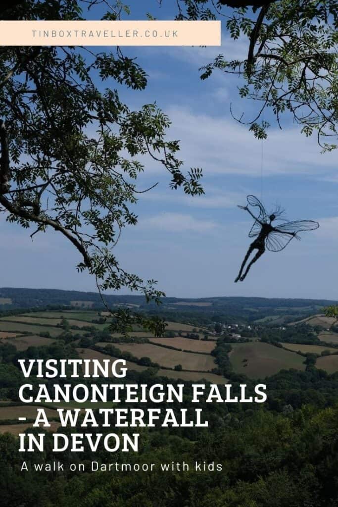 A visit to Canonteign Falls in Dartmoor, Devon, with kids. What to expect when walking up this man made waterfall, things to do and the facilities available on this beautiful private estate. #Devon #England #waterfall #walk #hike #family #children #dartmoor #travelblog #UK #TinBoxTraveller #visit #attraction