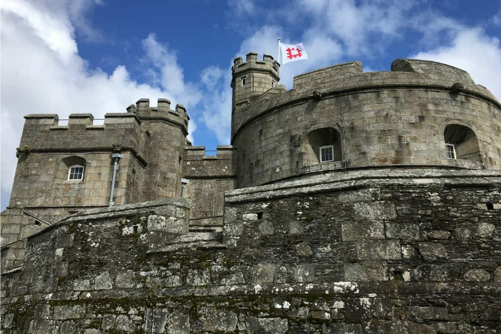 Pendennis Castle at Falmouth, Cornwall