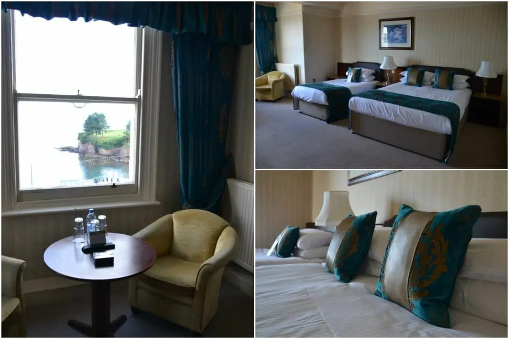 The Grand Hotel Torquay sea view family room