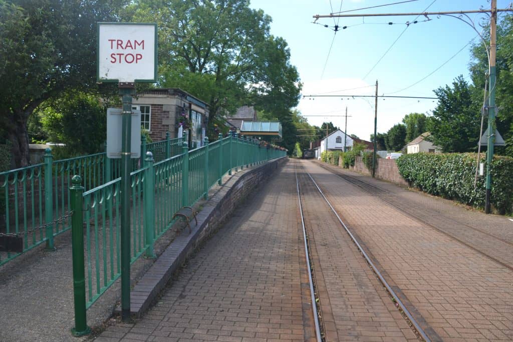 Colyton Tram station in East Devon - Seaton Tramway, a Devon day out with kids